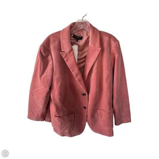 Blazer By Talbots In Pink, Size: 1x