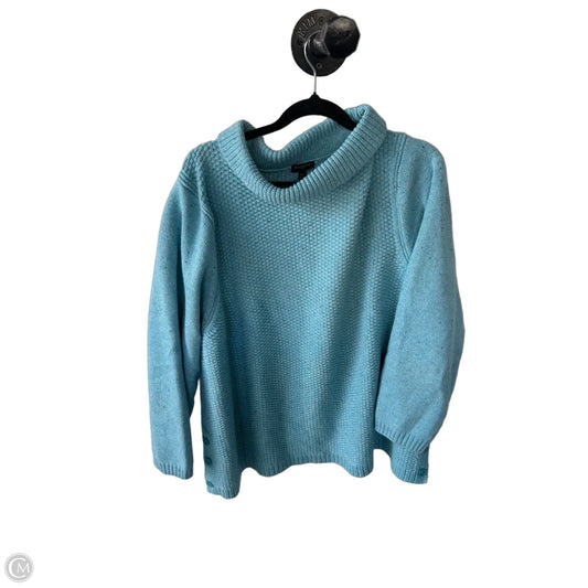 Sweater By Talbots In Blue, Size: 3x
