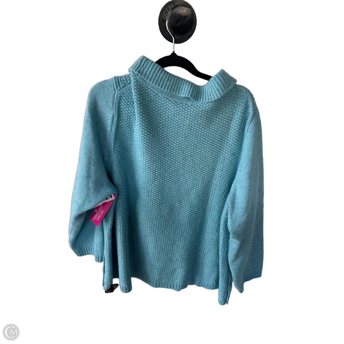 Sweater By Talbots In Blue, Size: 3x