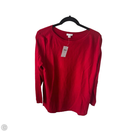 Sweater By J. Jill In Red, Size: M