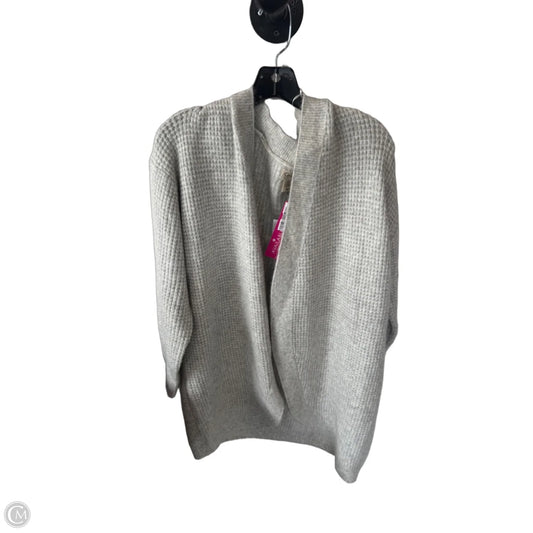Sweater Cardigan By Jessica Simpson In Grey, Size: 2x