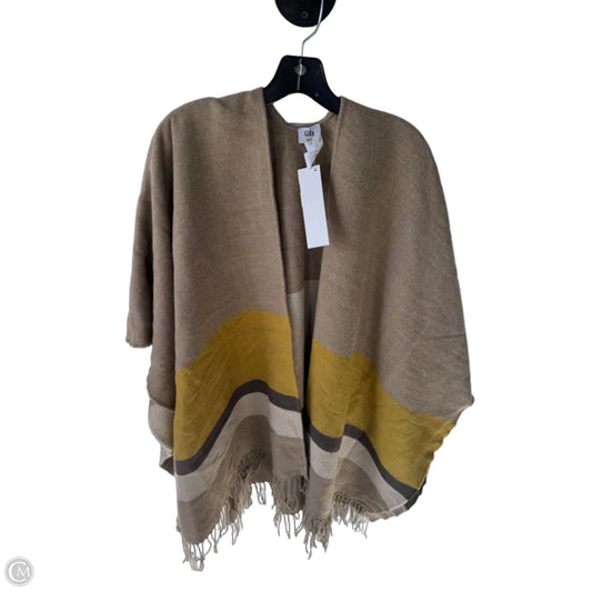 Shawl By Cabi In Brown & Gold, Size: Xs