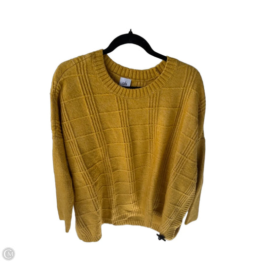 Sweater By Cabi In Gold, Size: M