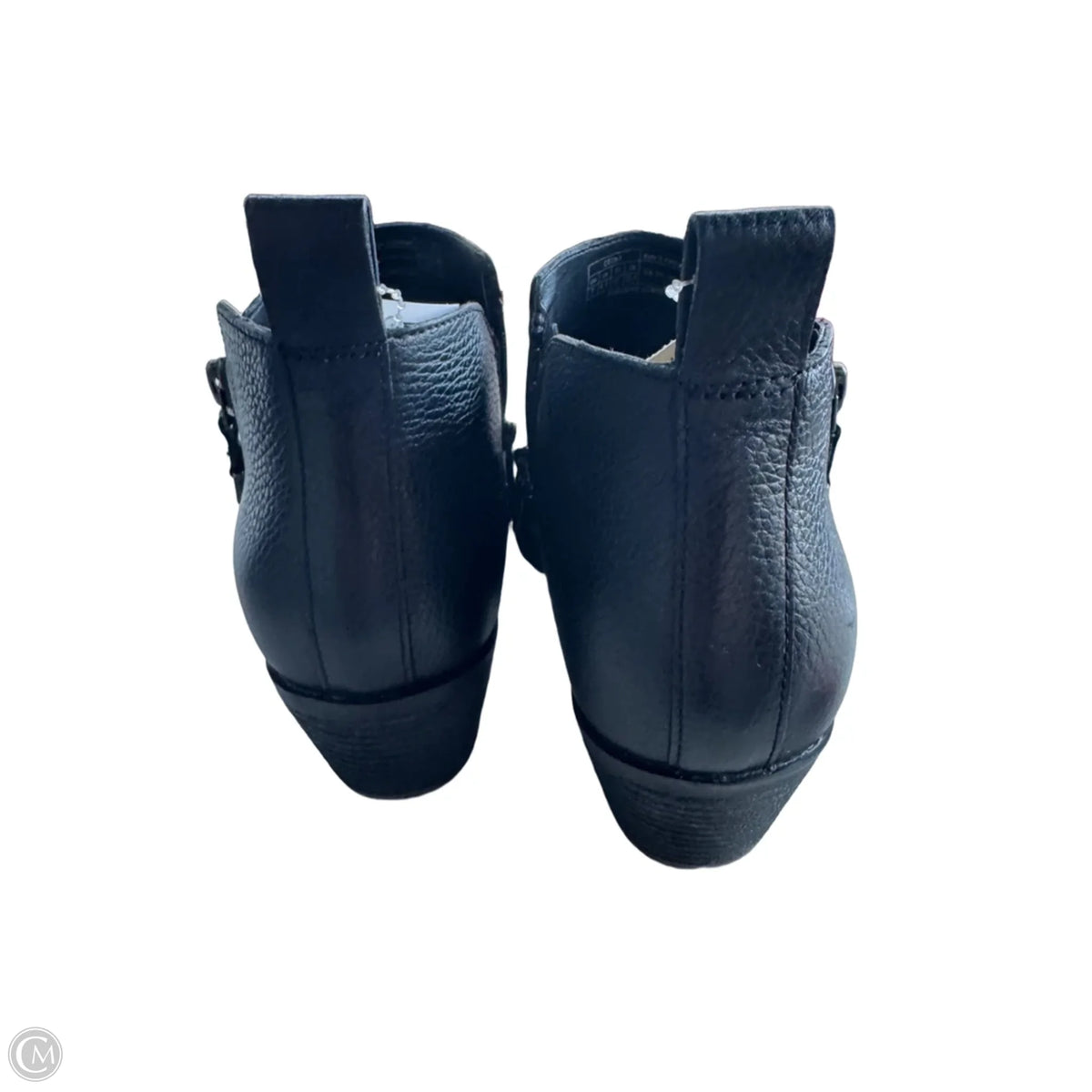Boots Ankle Heels By Vionic In Black, Size: 7