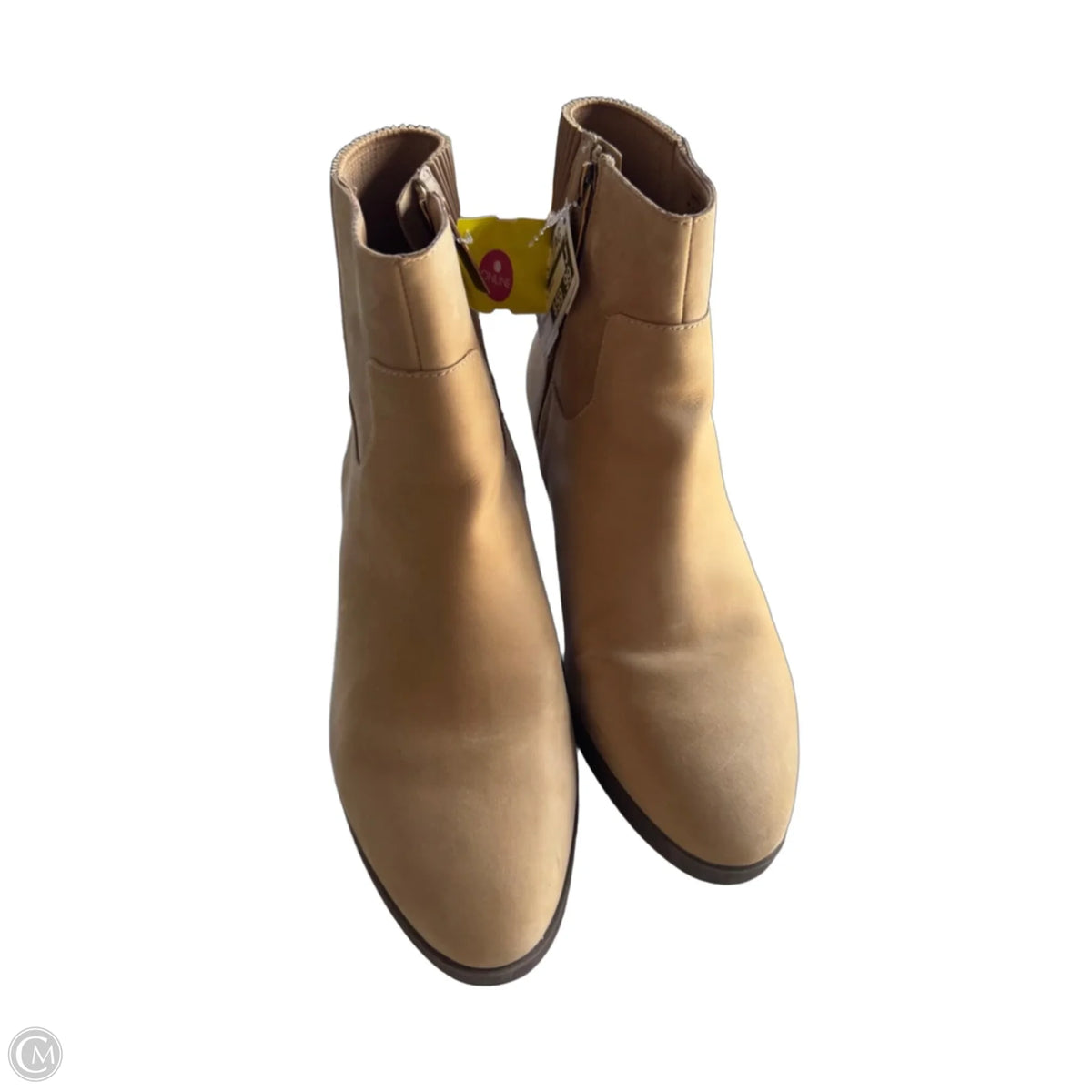 Boots Ankle Heels By Vionic In Tan, Size: 7