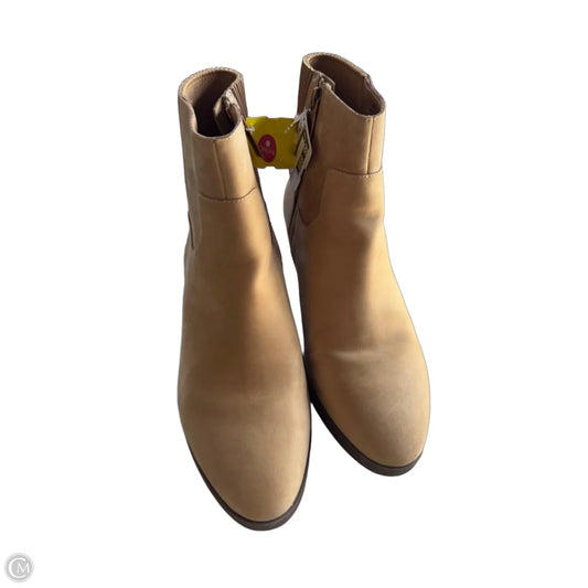 Boots Ankle Heels By Vionic In Tan, Size: 7