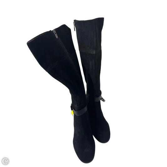 Boots Ankle Heels By Marc Fisher In Black, Size: 9