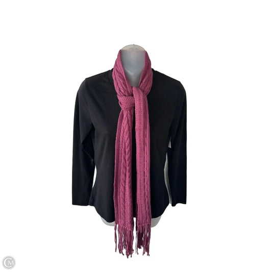 Scarf Winter By Clothes Mentor In Pink