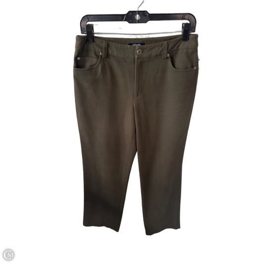 Jeans Straight By Rafaella In Green, Size: 8