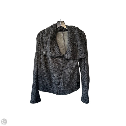 Jacket Moto By Express In Grey, Size: M