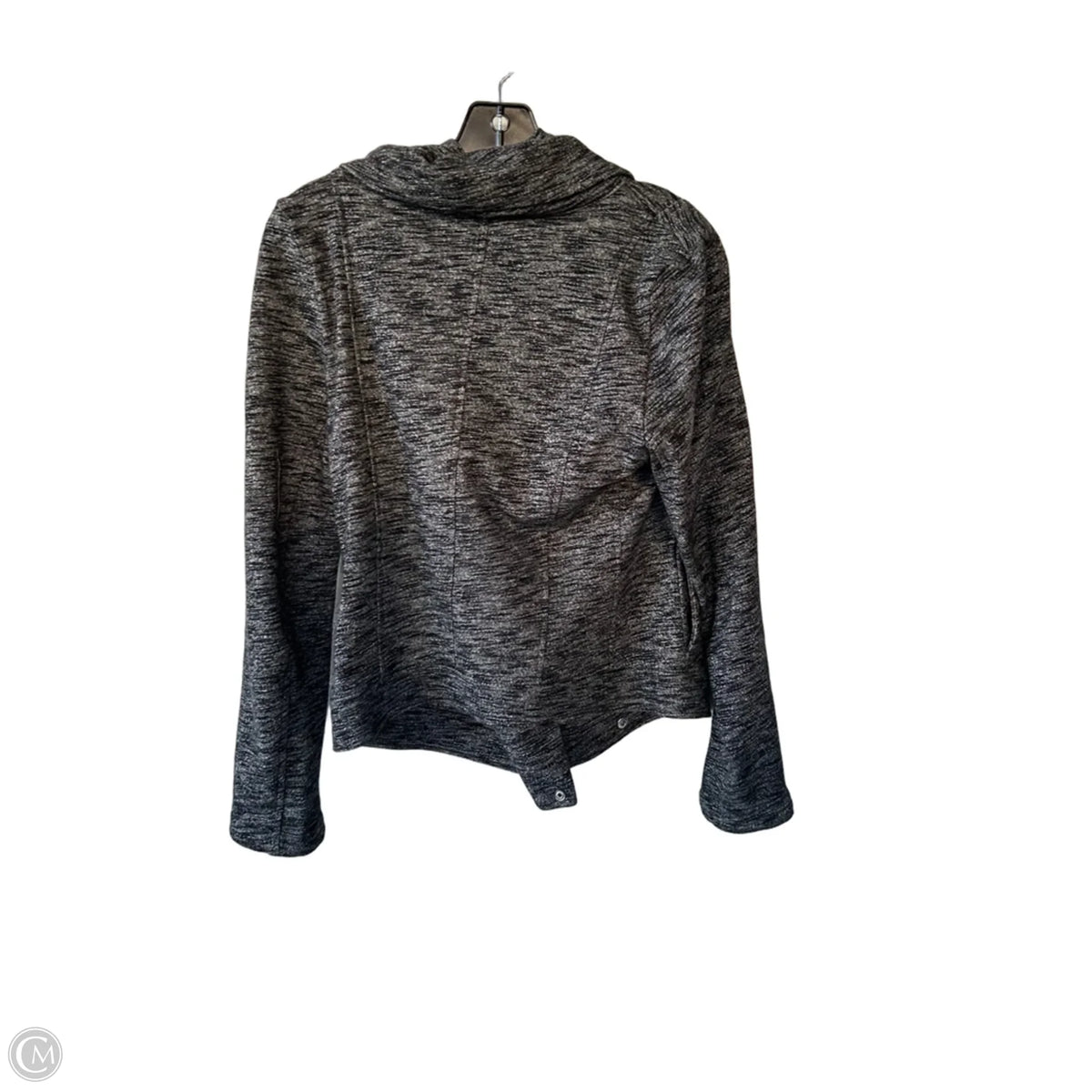 Jacket Moto By Express In Grey, Size: M