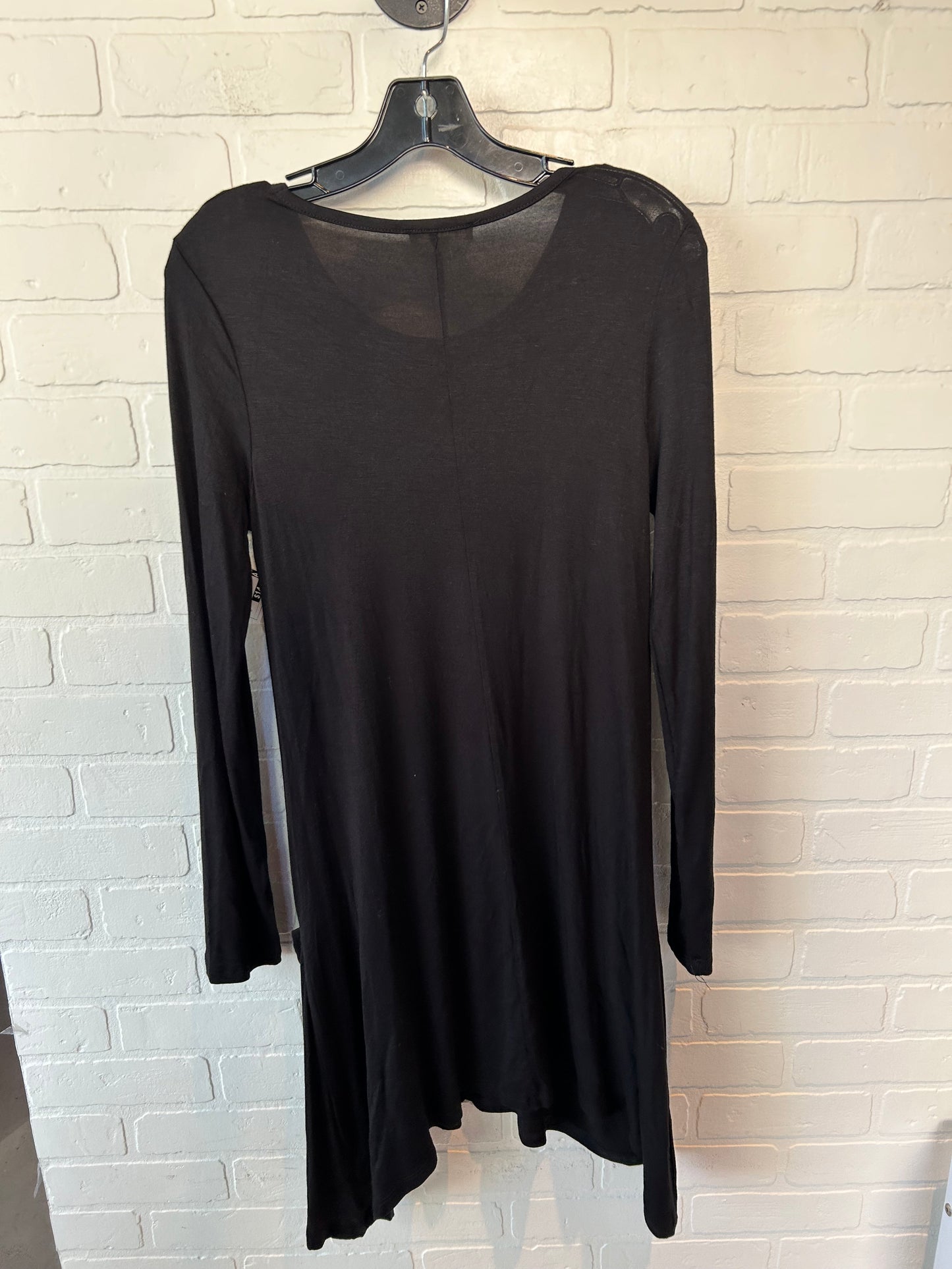 Tunic Long Sleeve By Zenana Outfitters In Black