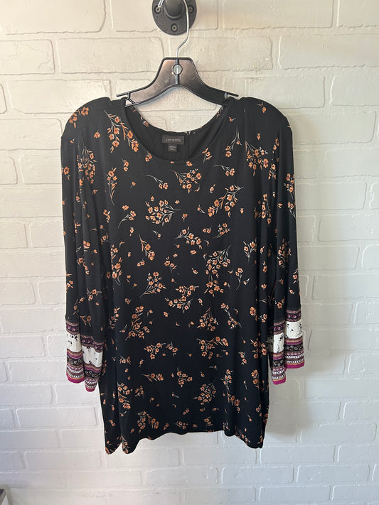 Tunic Long Sleeve By J Jill In Black, Size: Xl