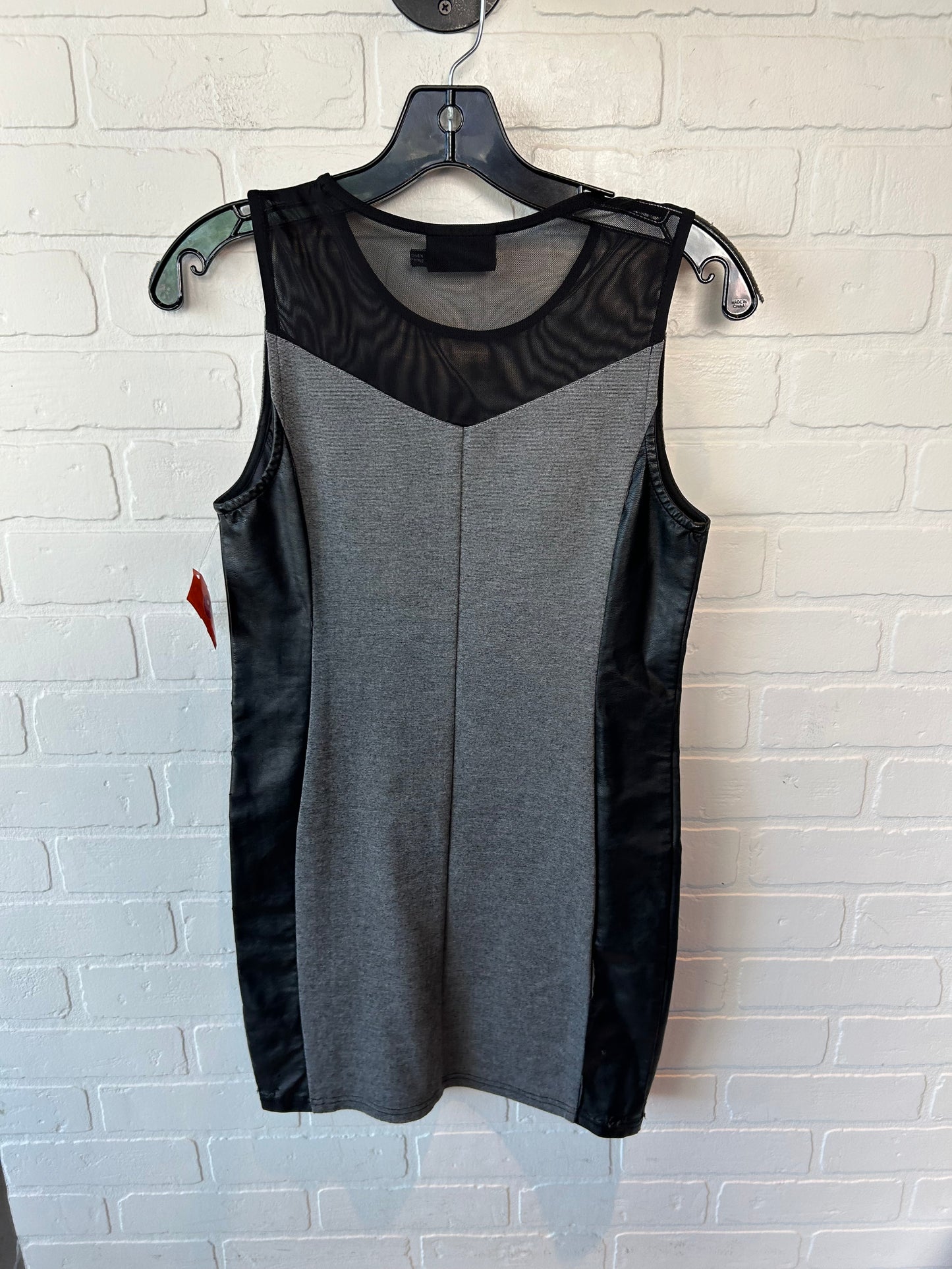 Dress Work By Clothes Mentor In Black Grey, Size: 9.5