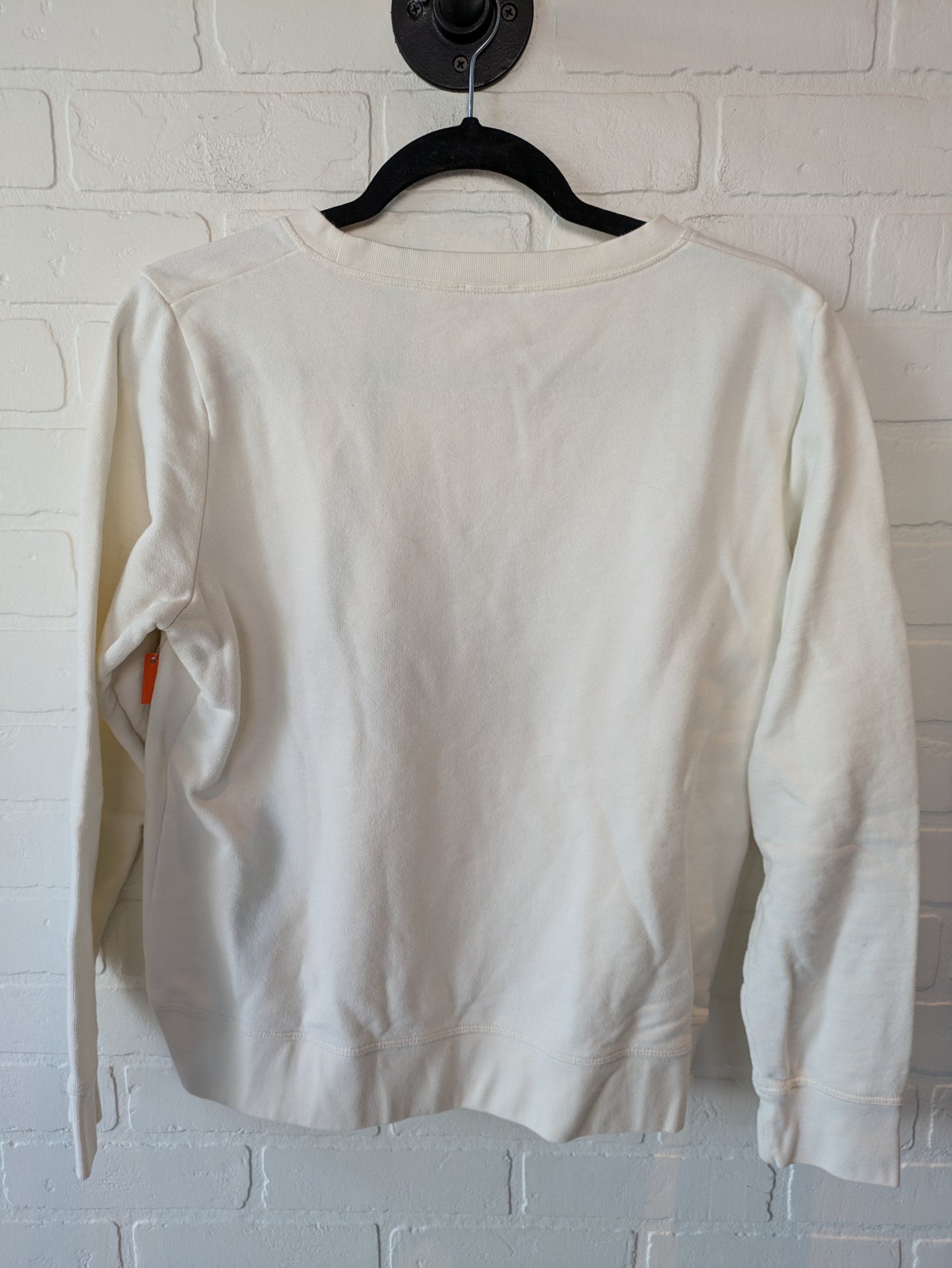 Top Long Sleeve By J Crew In Off White, Size: 10