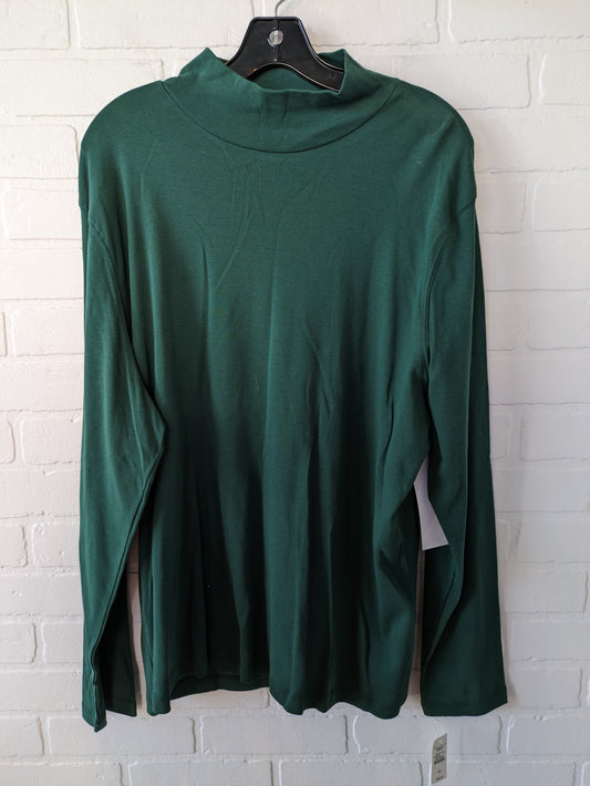 Top Long Sleeve Basic By Talbots  Size: 3x