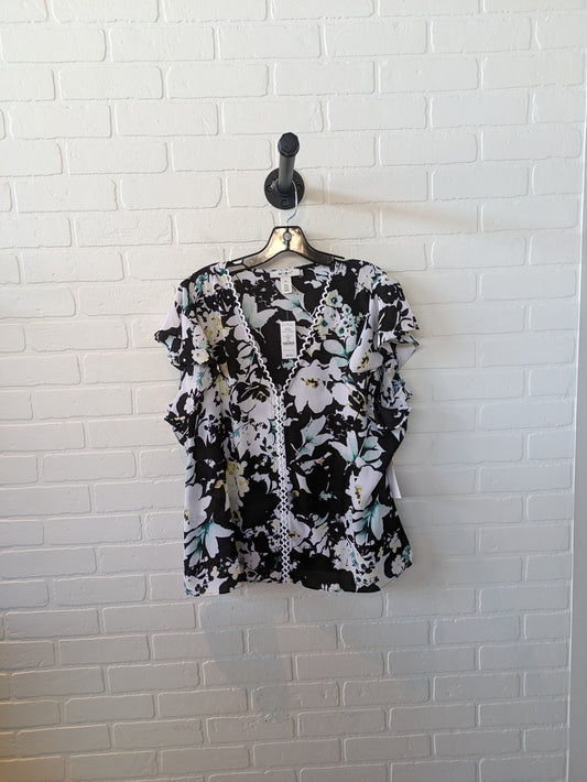 Top Short Sleeve By White House Black Market  Size: Xl