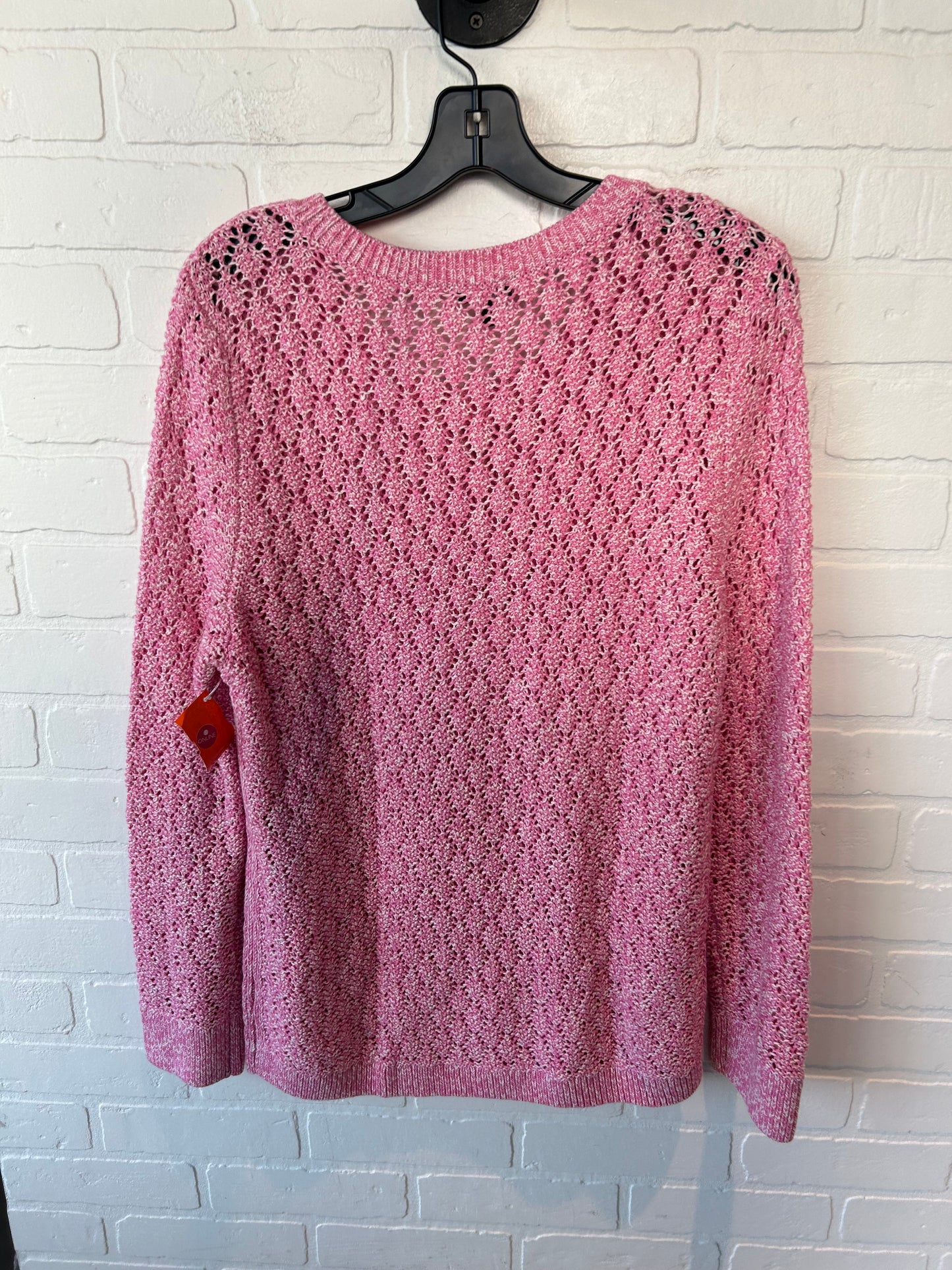 Sweater By Talbots In Pink, Size: 12