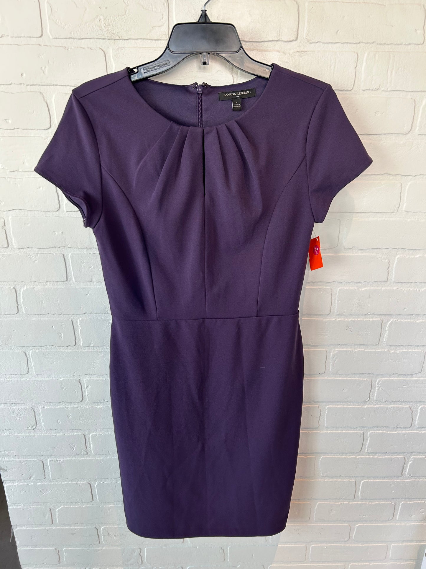 Dress Work By Banana Republic In Purple, Size: S