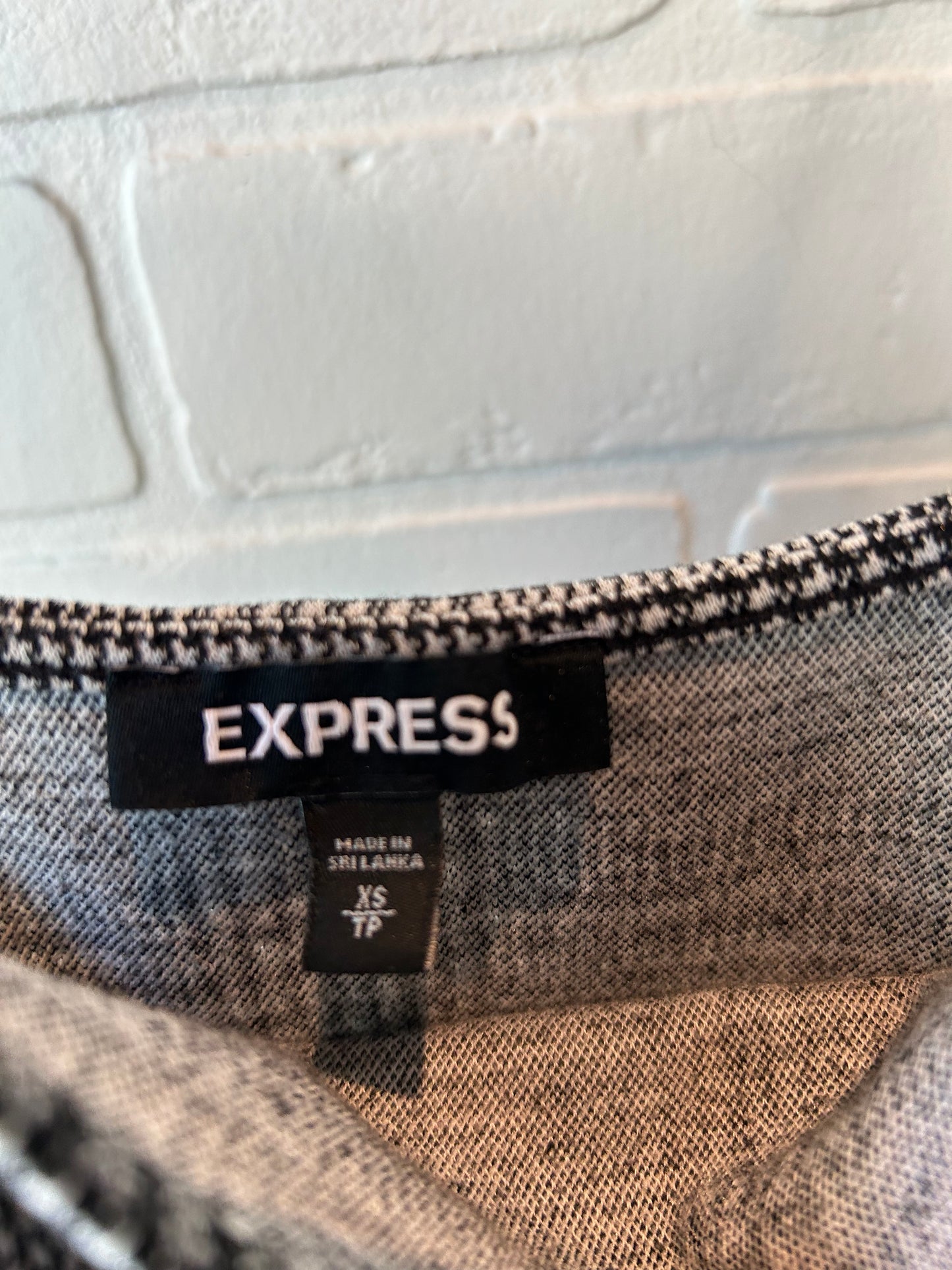 Dress Work By Express In Black, Size: Xs