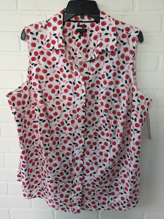Top Sleeveless By Talbots  Size: 1x