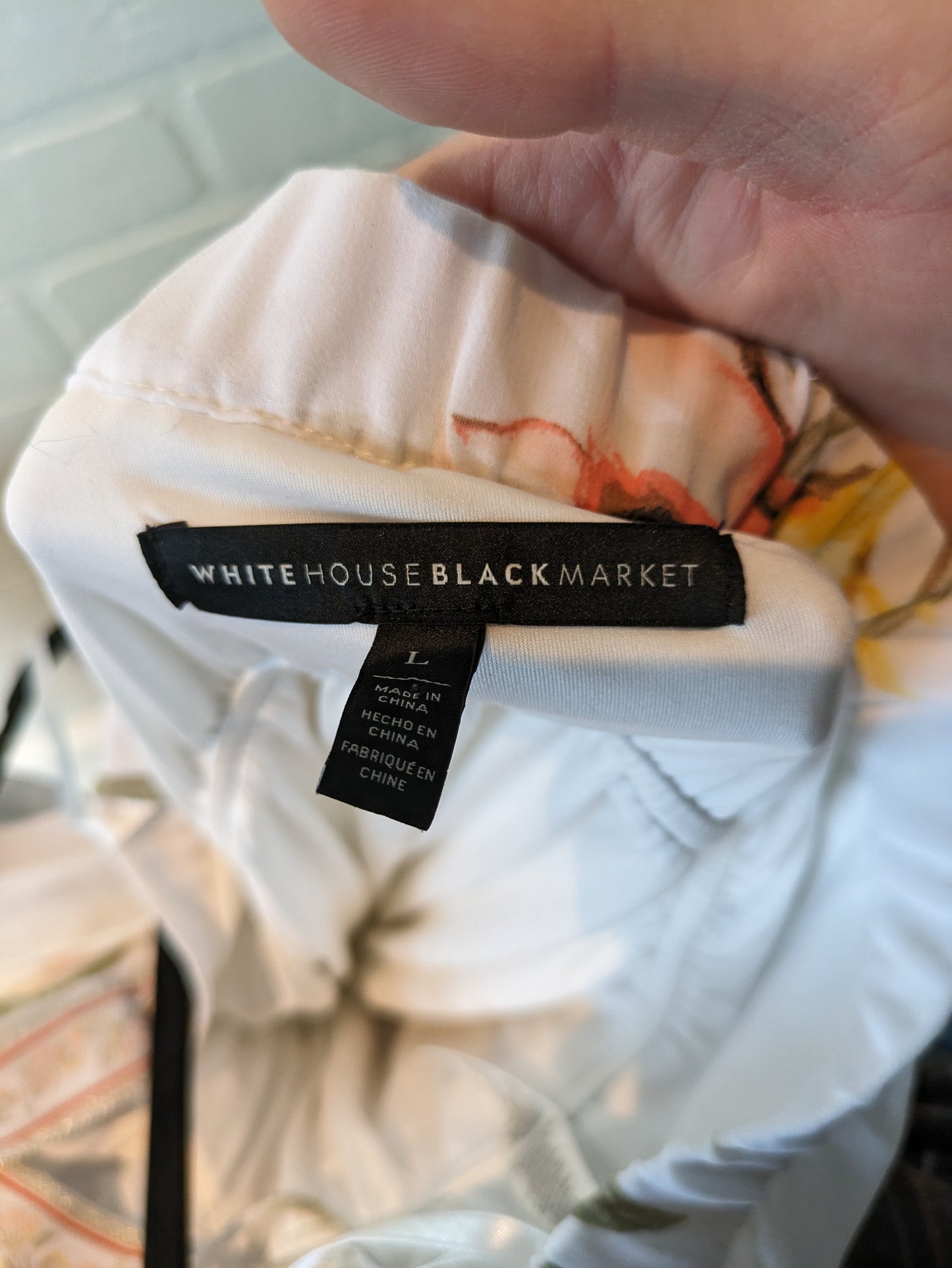 Dress Casual Maxi By White House Black Market  Size: L