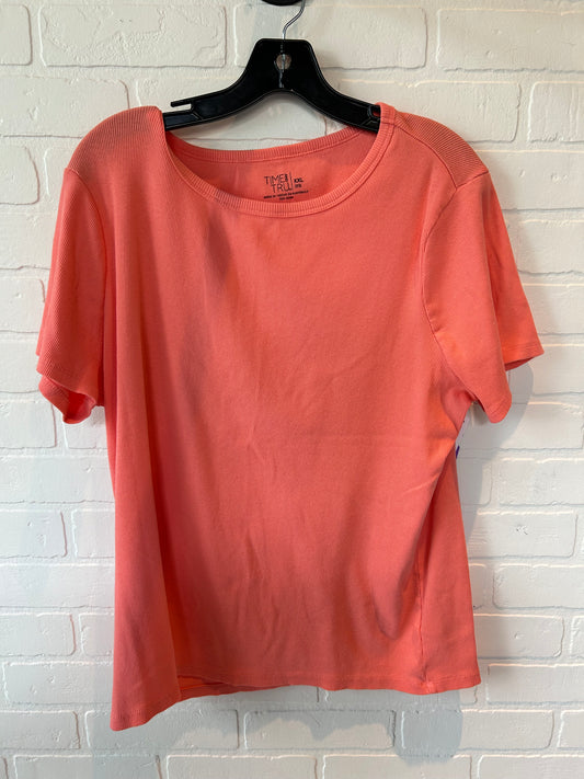 Top Short Sleeve Basic By Time And Tru  Size: 1x