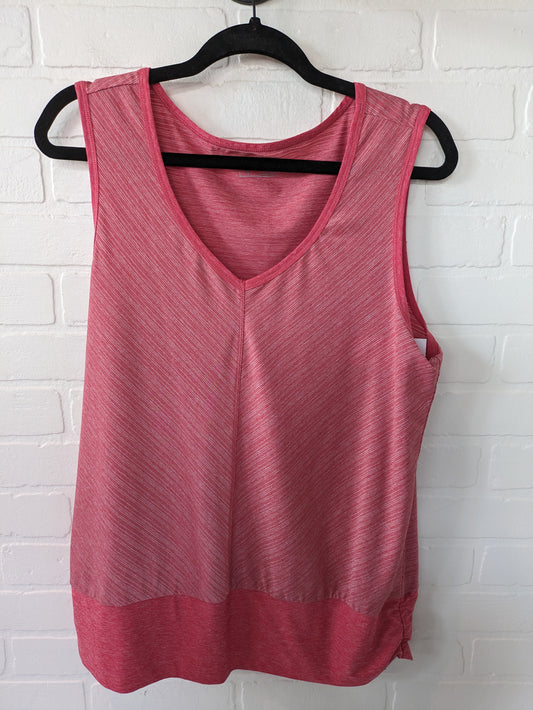 Pink Athletic Tank Top Eddie Bauer, Size L