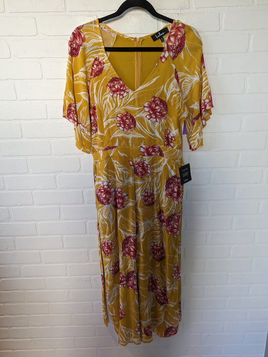 Yellow Jumpsuit Lulus, Size M