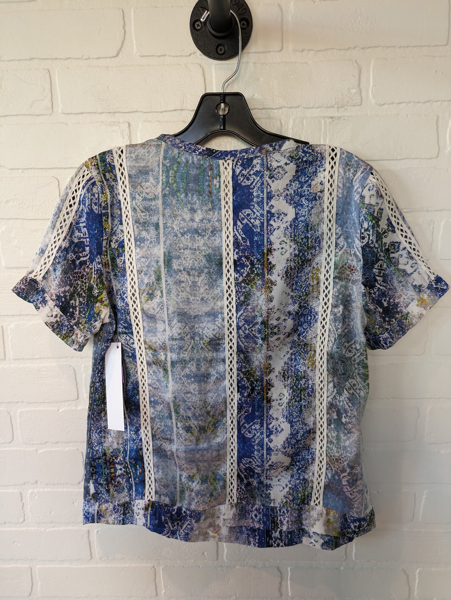 Blue Top Short Sleeve Tularosa, Size Xs