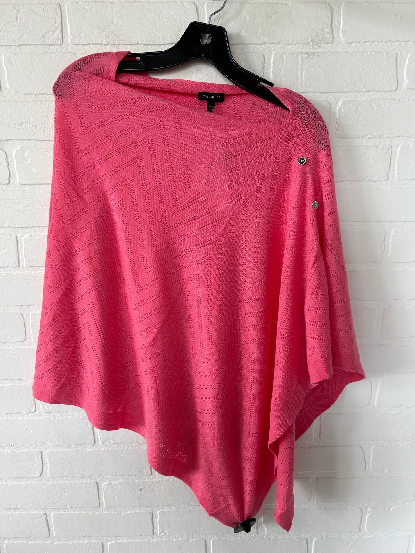 Pink Poncho Talbots, Size Xs