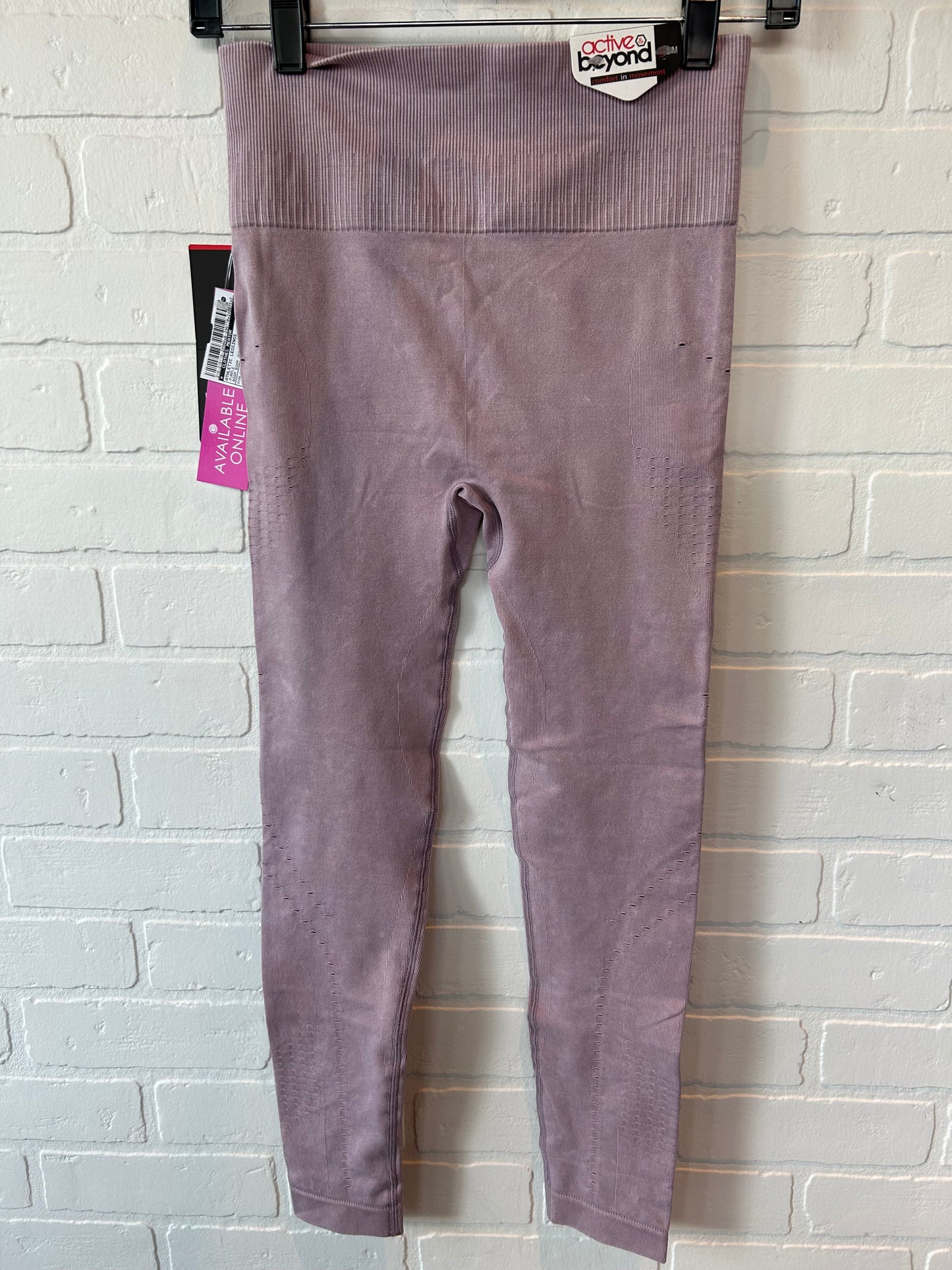 Purple Athletic Leggings Clothes Mentor, Size 4