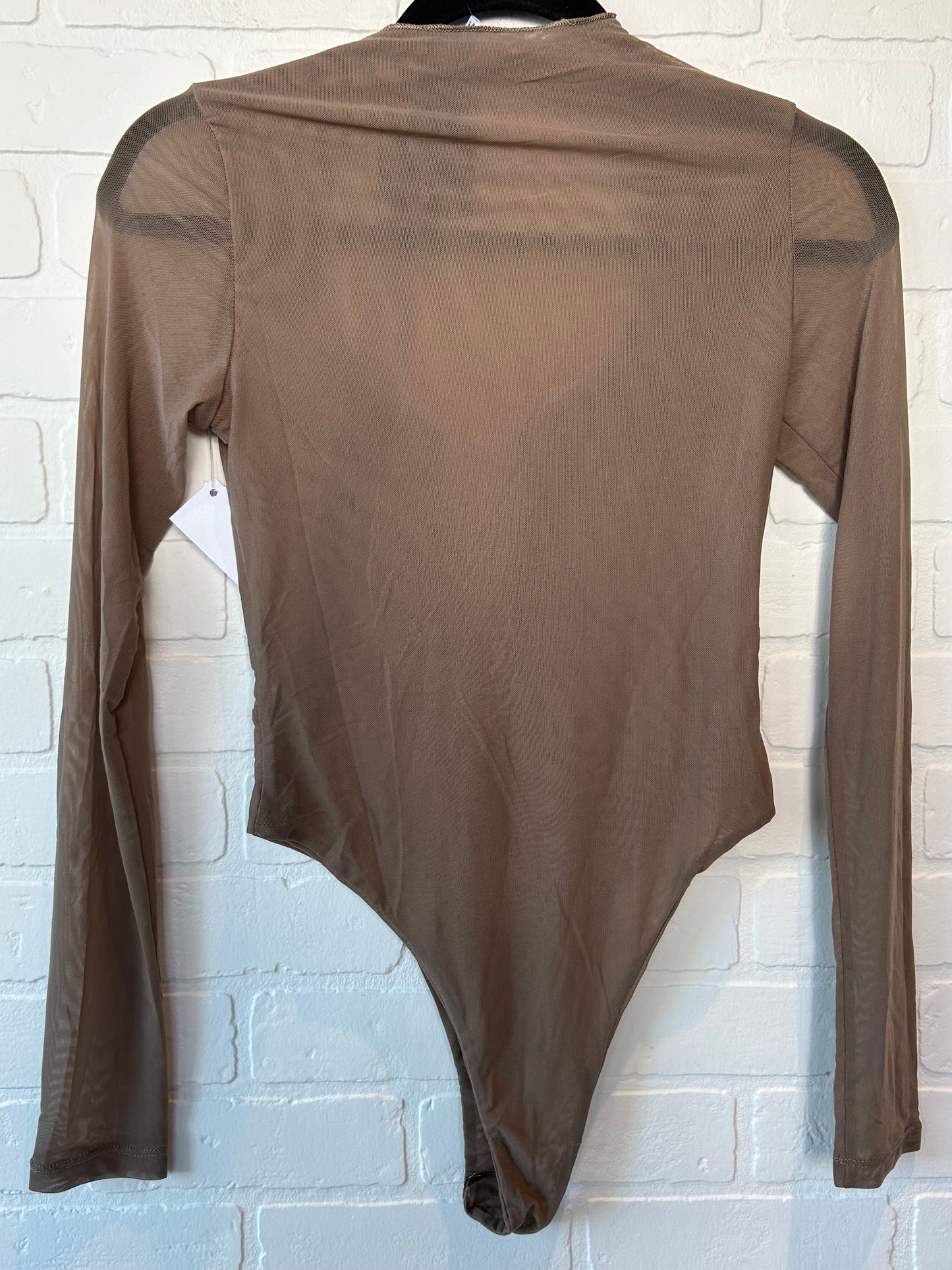 Brown Bodysuit Fashion Nova, Size M