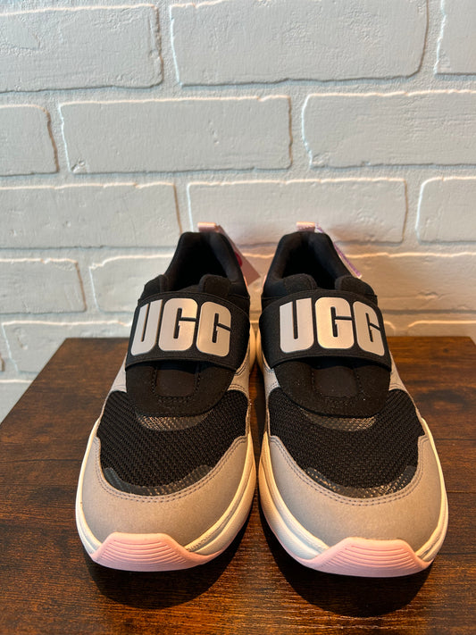 Black & Pink Shoes Sneakers Ugg, Size 8.5