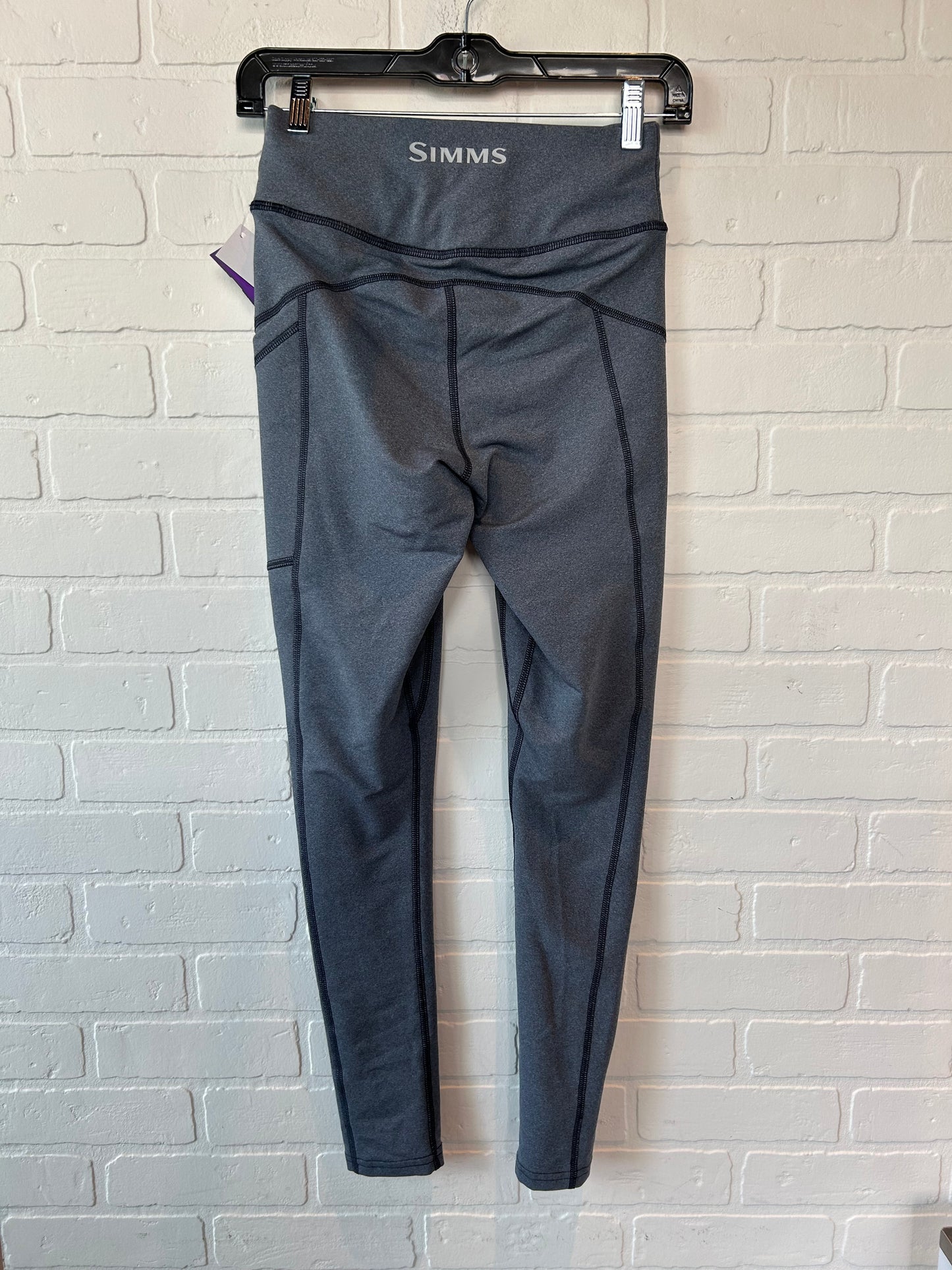 Grey Athletic Leggings Simms, Size 4