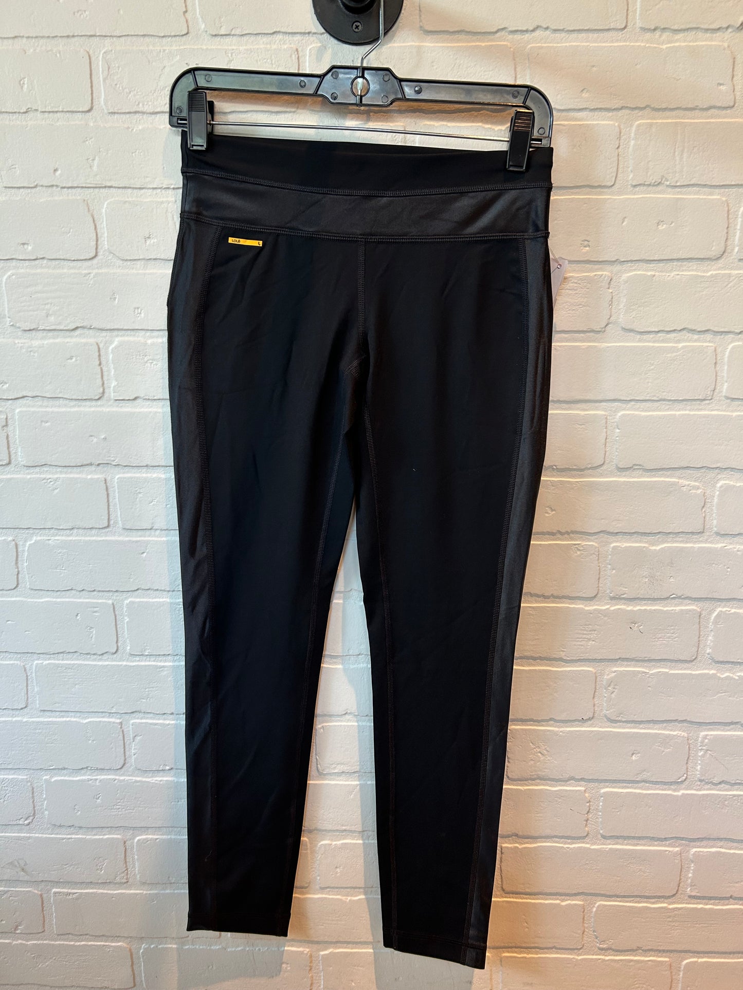 Black Athletic Leggings Lole, Size 4