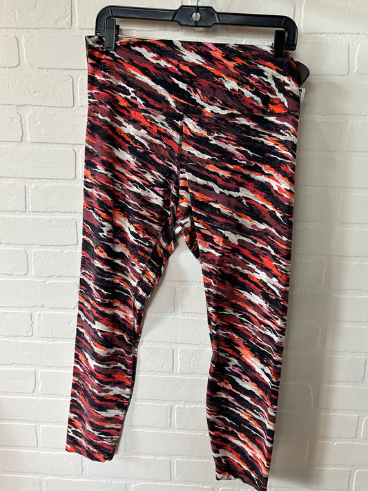 Orange & Pink Athletic Leggings Lululemon, Size 12