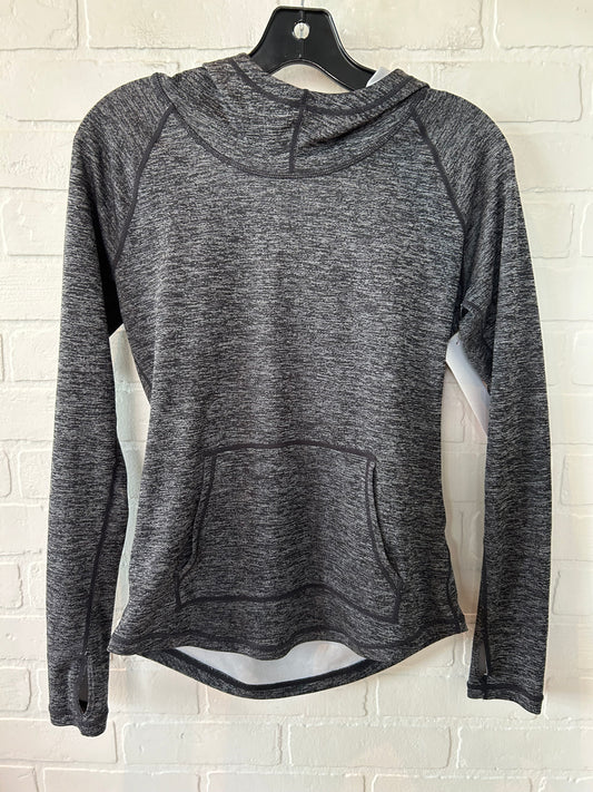 Grey Athletic Top Long Sleeve Hoodie Zella, Size S