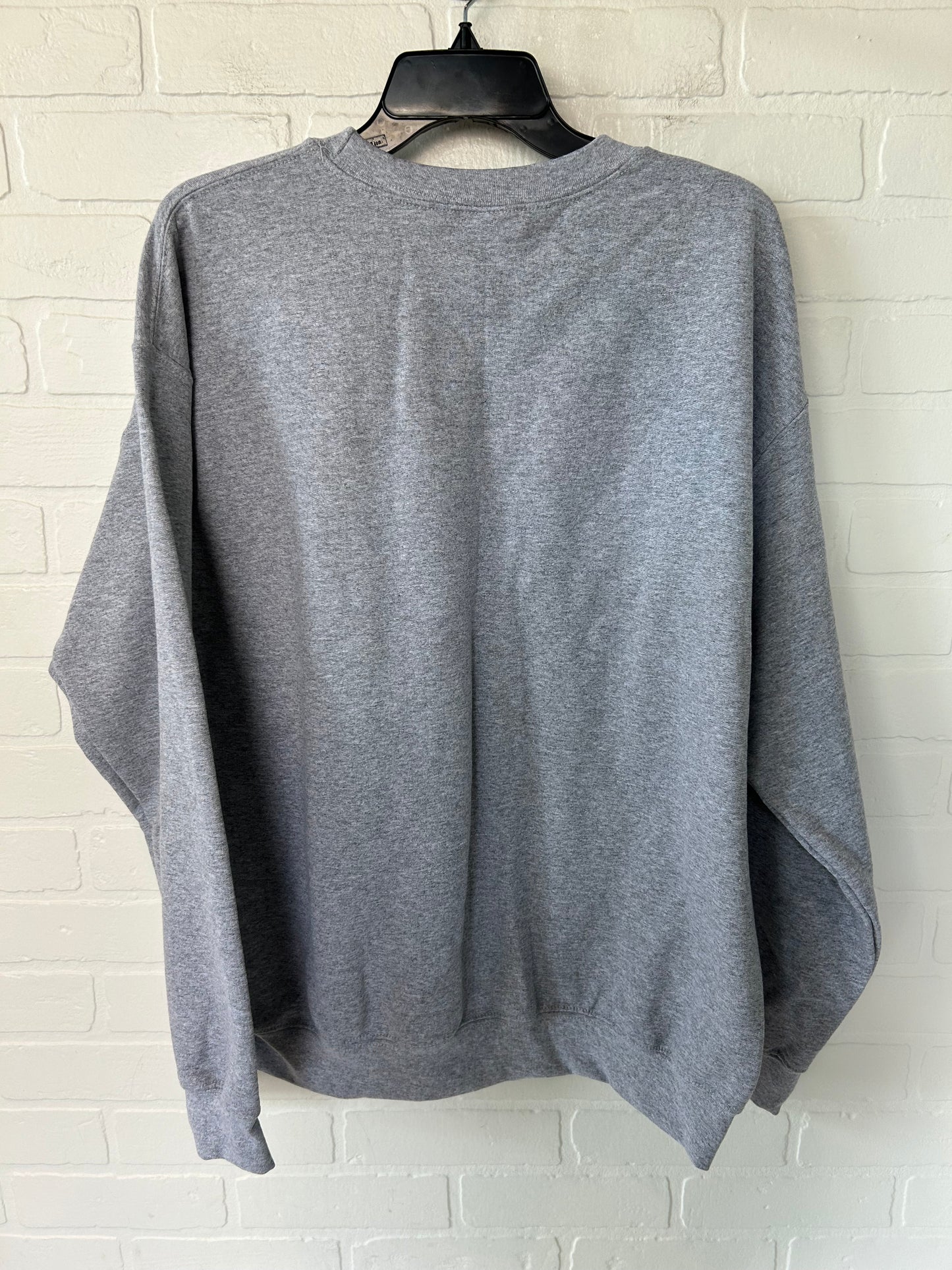 Grey Sweatshirt Crewneck Gildan, Size L