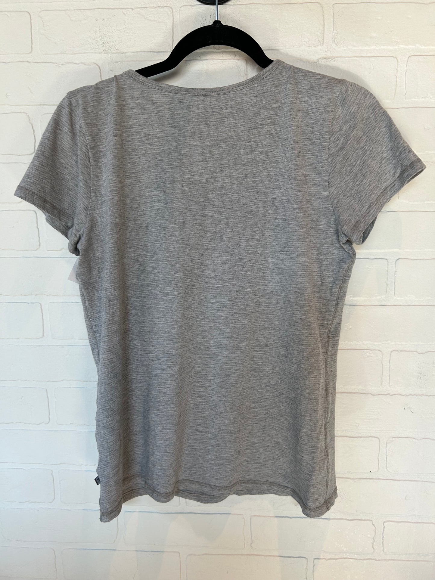 Grey Athletic Top Short Sleeve Toad & Co, Size M