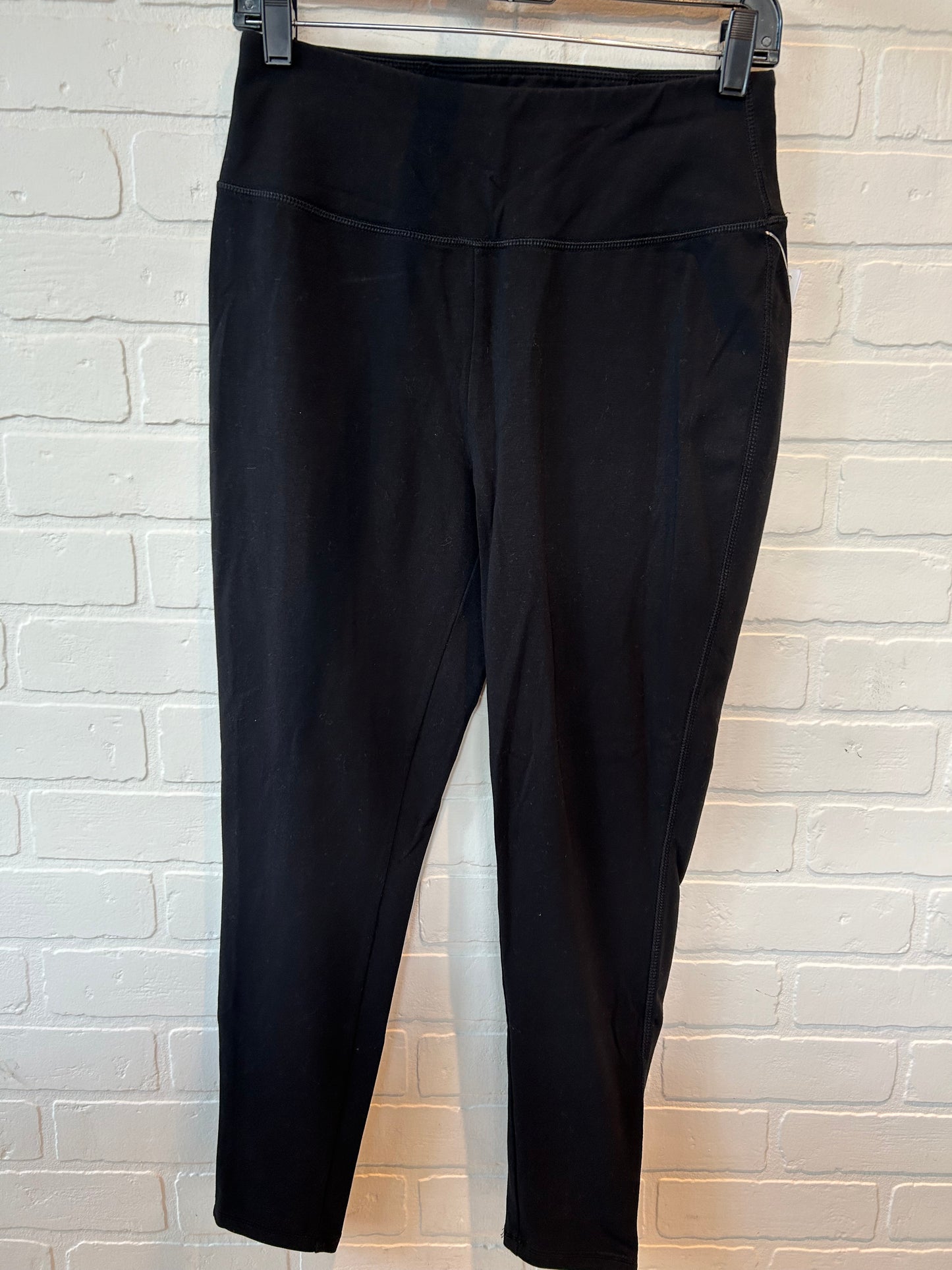 Black Athletic Leggings Talbots, Size 8petite