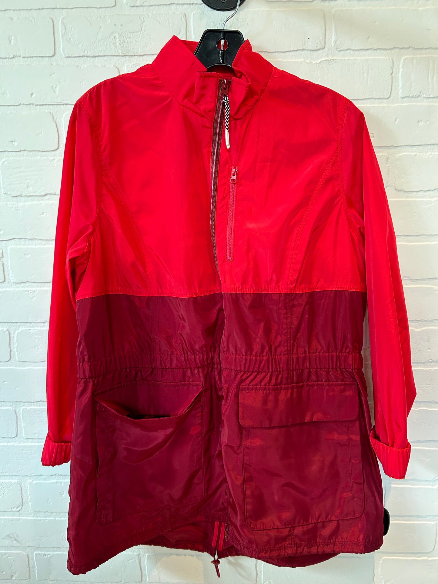 Red Athletic Jacket Talbots, Size M