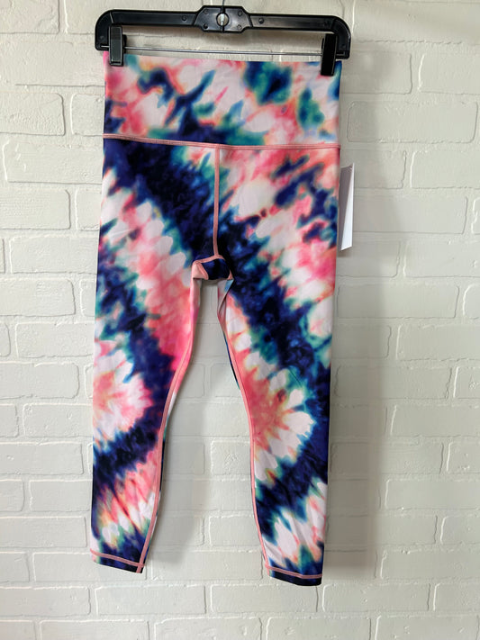 Blue & Pink Athletic Leggings Athleta, Size 4