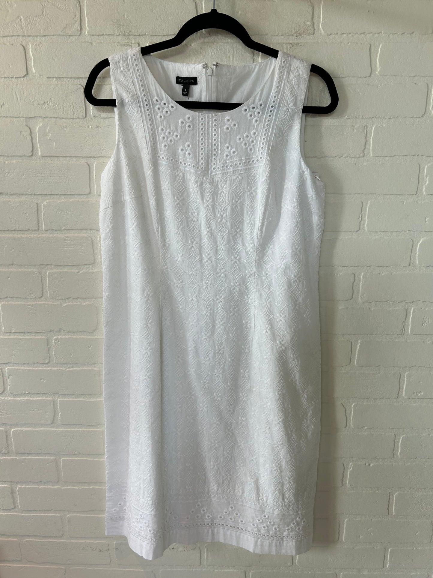 White Dress Casual Short Talbots, Size S