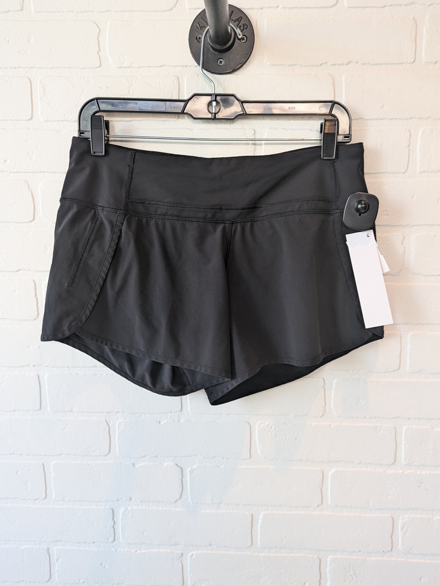 Black Athletic Shorts Lululemon, Size 6