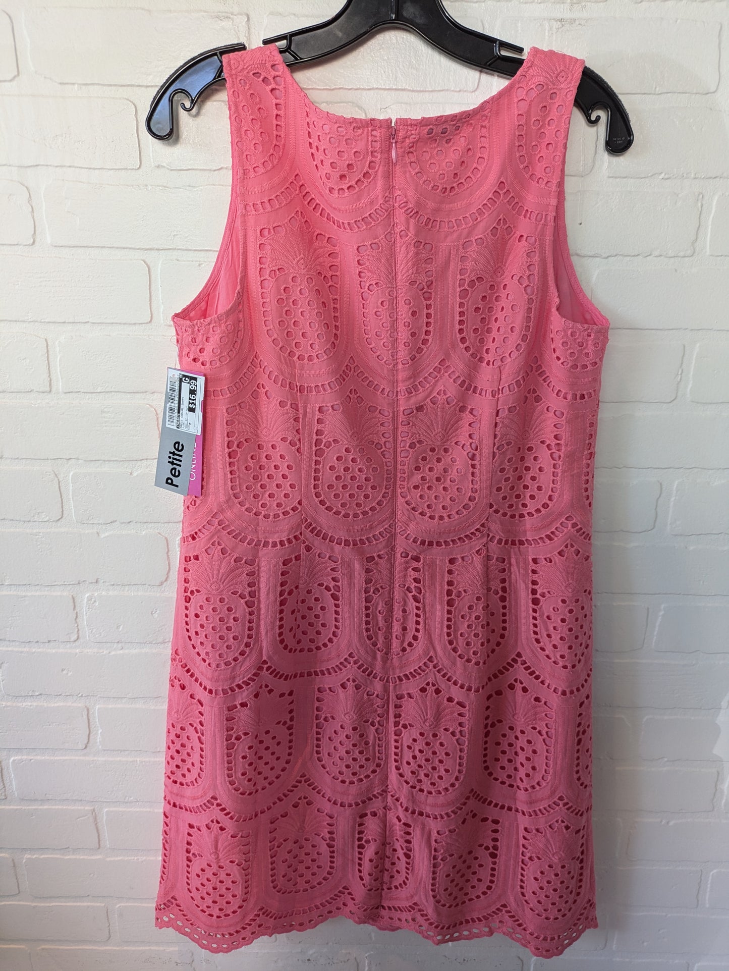 Pink Dress Casual Short Talbots, Size M