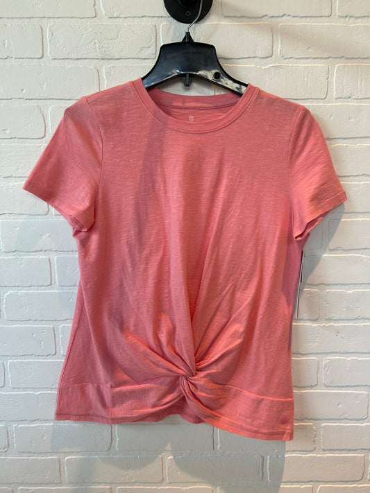 Athletic Top Short Sleeve By Talbots In Pink, Size: M