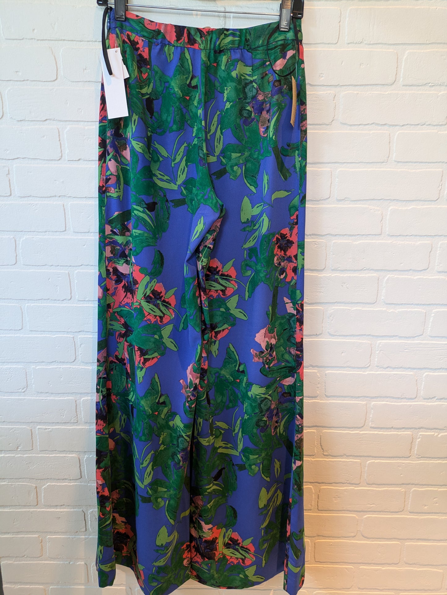 Pants Wide Leg By Rachel Roy In Blue & Green, Size: 0