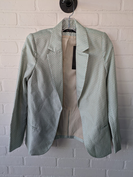 Blazer By Ark And Co In Green & Pink, Size: S