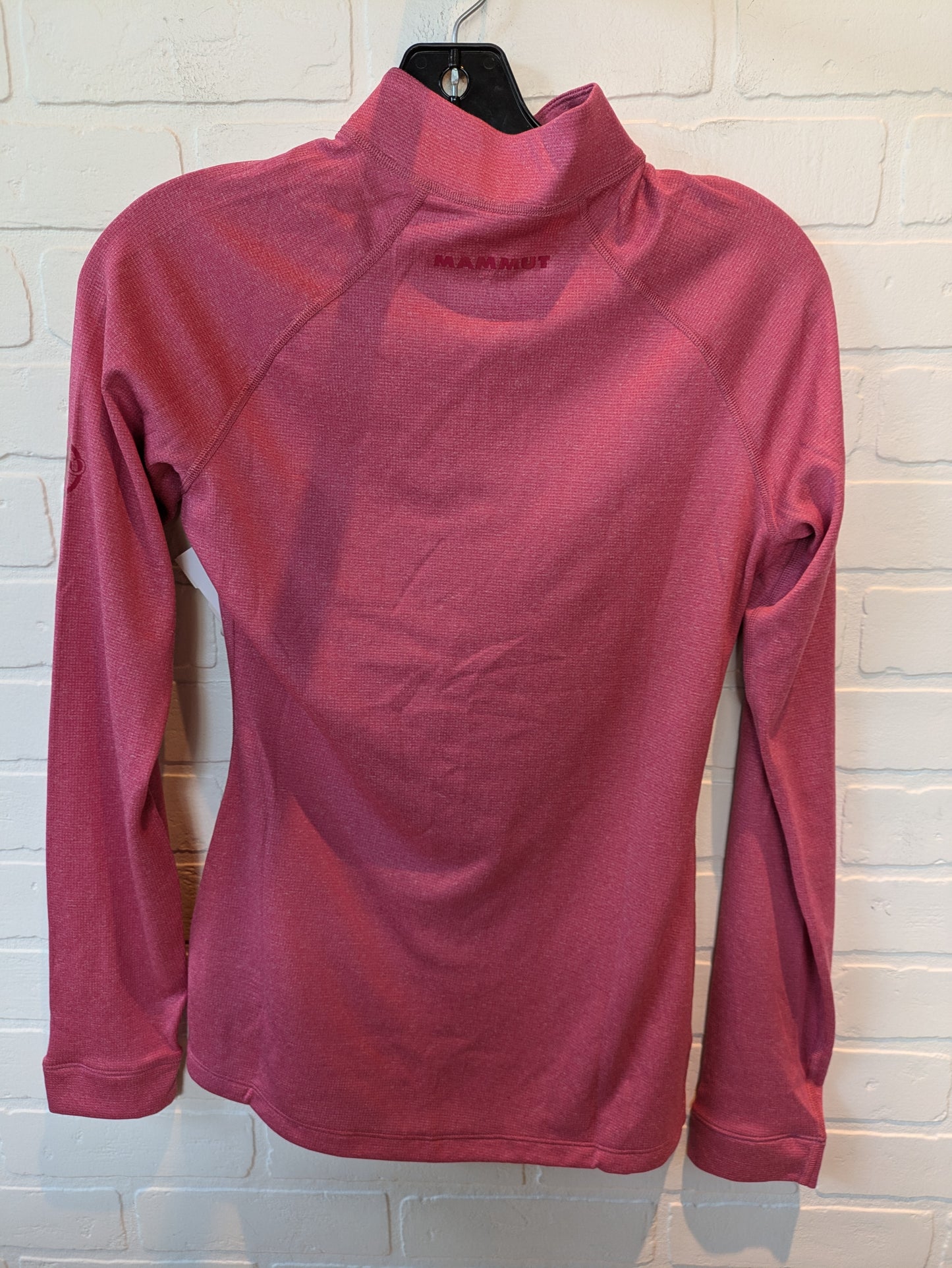 Athletic Top Long Sleeve Collar By Clothes Mentor In Pink, Size: Xs